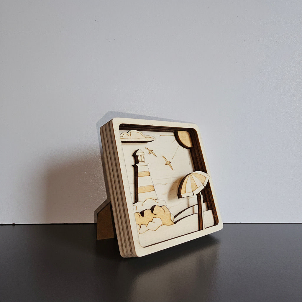 Multilayer-Bild Leuchtturm